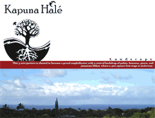 Tablet Screenshot of kapunahale.com